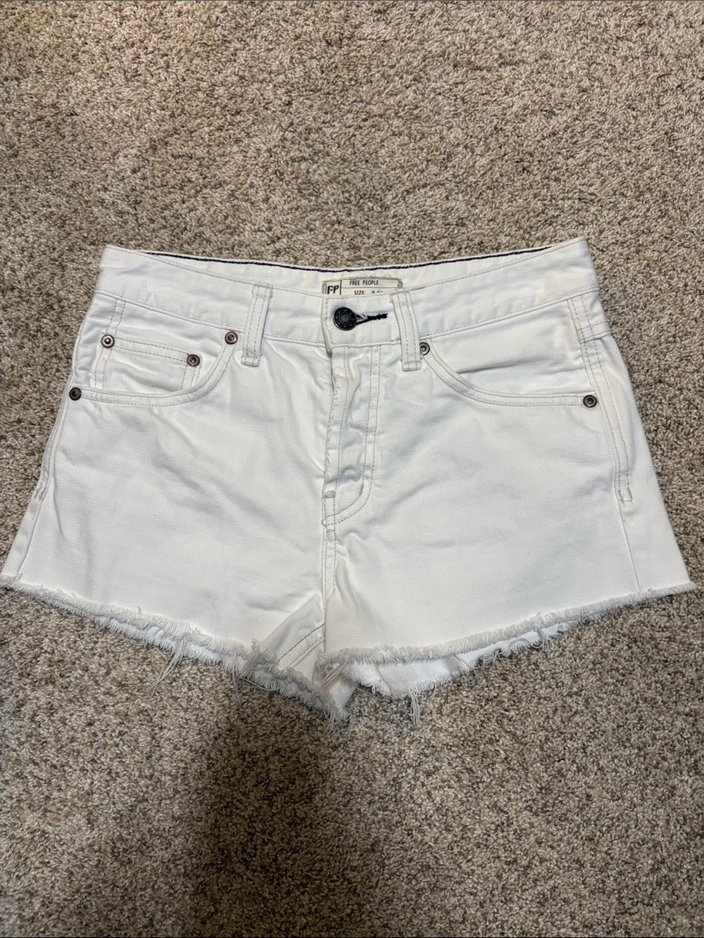 Free People Jean Shorts Size 24